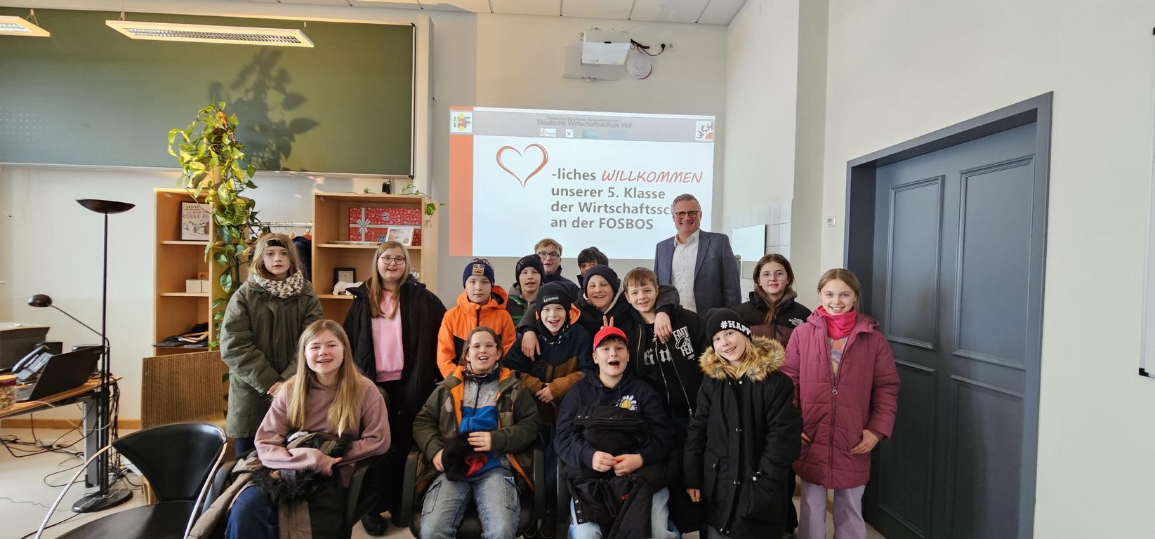 Besuch an der FOSBOS